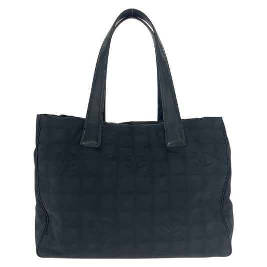 20991
CHANEL シャネル ニュートラベルライン ニュートラトートMM ブラック 黒 ゴールド金具 ナイロン / レザー トートバッグ ショルダーバッグ レディース AB30