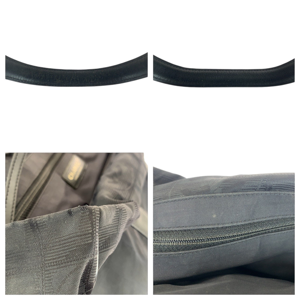 20991
CHANEL シャネル ニュートラベルライン ニュートラトートMM ブラック 黒 ゴールド金具 ナイロン / レザー トートバッグ ショルダーバッグ レディース AB30