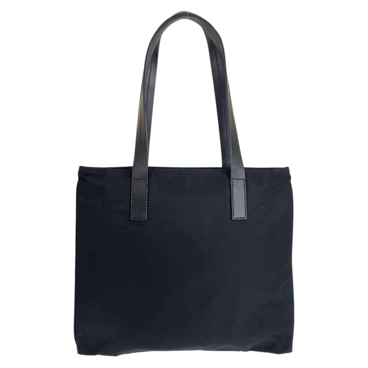 20992
PRADA プラダ テスート 三角ロゴプレート ブラック 黒 シルバー金具 ナイロン / レザー トートバッグ ショルダーバッグ レディース ABP28