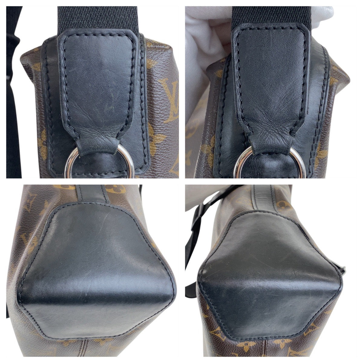 20999
LOUIS VUITTON ルイヴィトン モノグラム マカサー トーレス ブラウン ゴールド金具 PVC / レザー M40387 ショルダーバッグ メッセンジャーバッグ SR1122刻印 メンズ ABP68