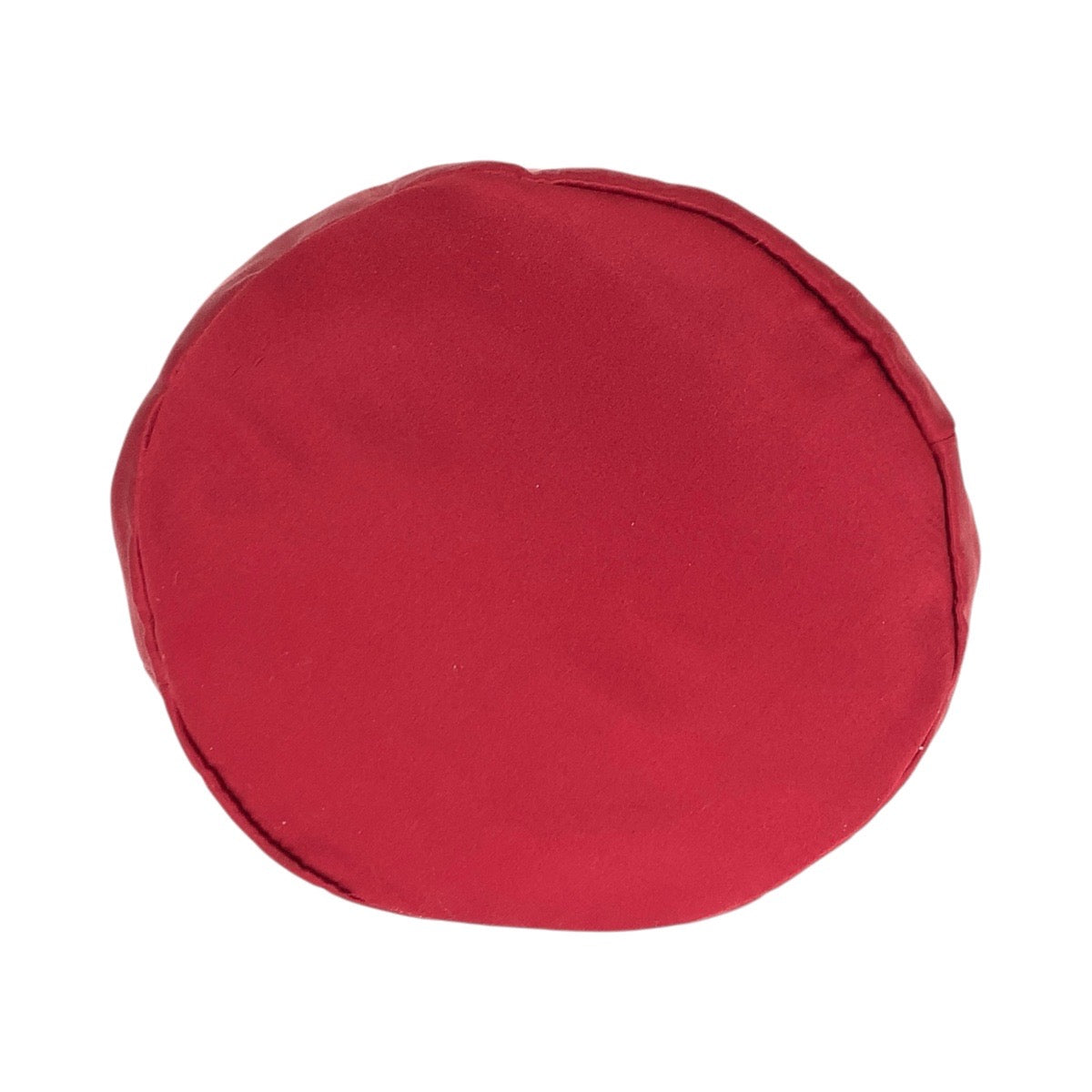 21002
PRADA プラダ ロゴ刺繍 レッド ゴールド金具 サテン ショルダーバッグ ポーチ 巾着 レディース ABP33