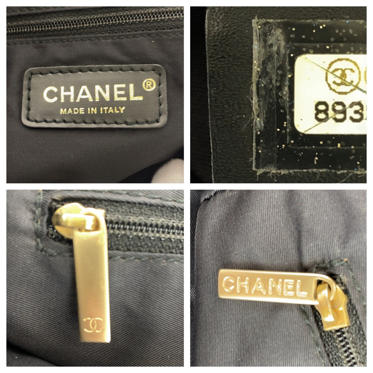 21003
CHANEL シャネル ニュートラベルライン ニュートラトートMM ブラック 黒 ゴールド金具 ナイロン / レザー トートバッグ ショルダーバッグ レディース A48
