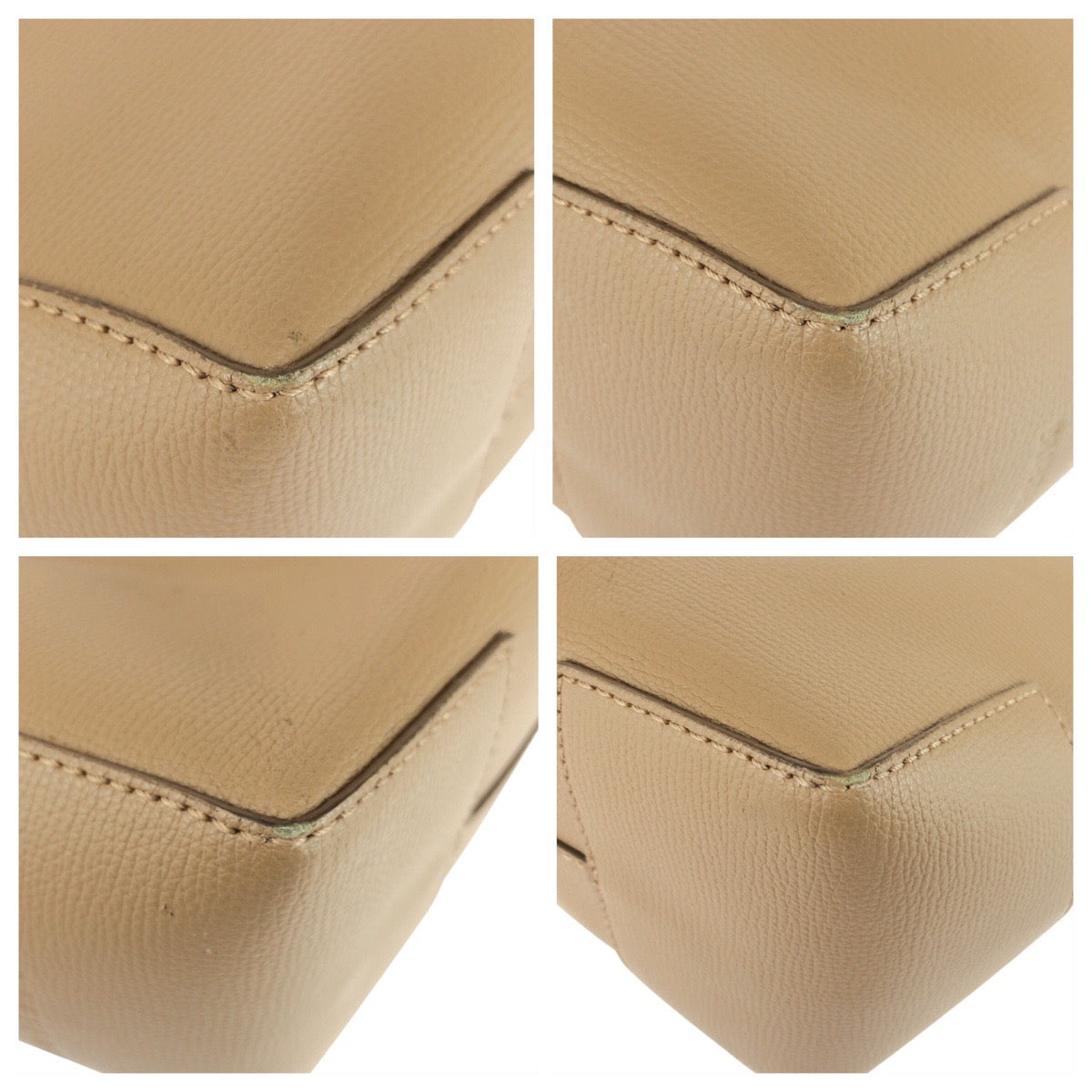 21007
BURBERRY バーバリー ベージュ ゴールド金具 PVC トートバッグ ショルダーバッグ レディース AB40