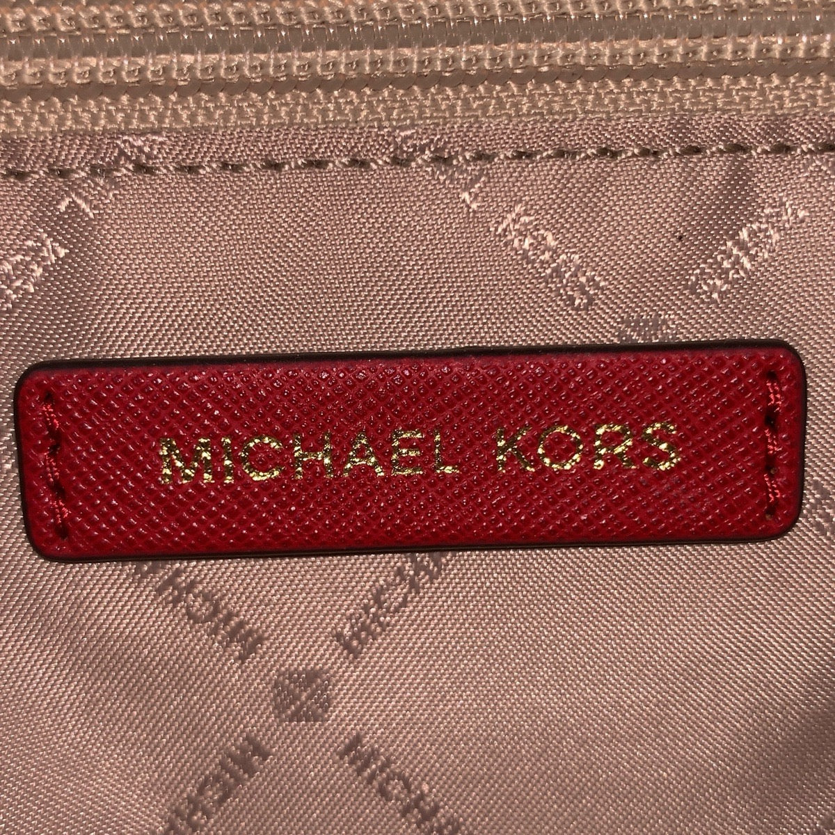 21020
Michael Kors マイケルコース スタッズ レッド ゴールド金具 レザー 35H8GSMM2L ショルダーバッグ ポシェット レディース A10