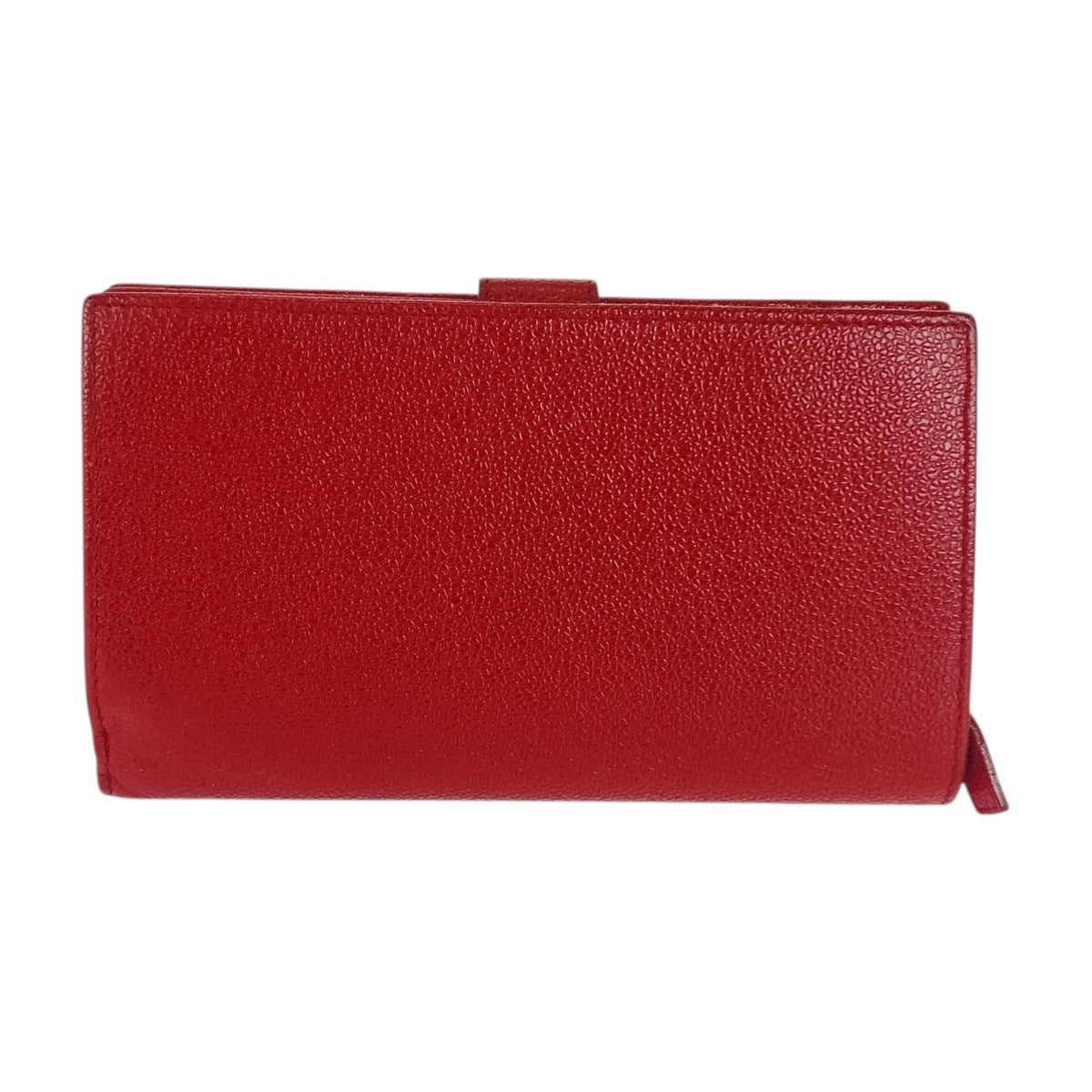 21022
BVLGARI ブルガリ コローレ レッド シルバー金具 レザー 長財布 ロングウォレット レディース ABP20