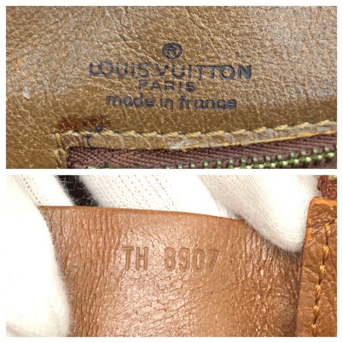 21025
LOUIS VUITTON ルイヴィトン モノグラム サック ウィークエンド GM ブラウン ゴールド金具 PVC / レザー M42420 トートバッグ ショルダーバッグ レディース AB40