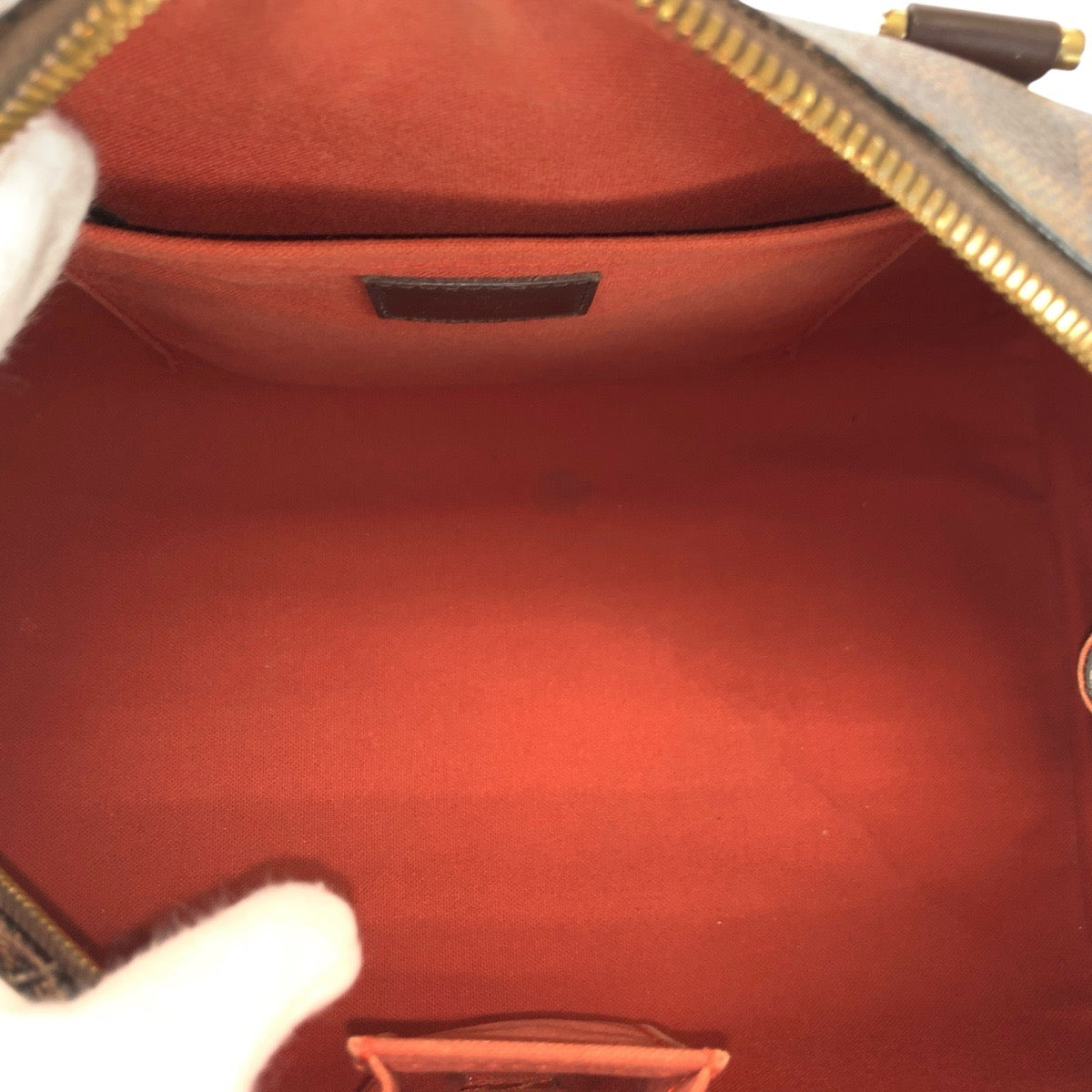 21033
LOUIS VUITTON ルイヴィトン ダミエ リベラMM ブラウン ゴールド金具 PVC / レザー N41434 トートバッグ ハンドバッグ レディース A70