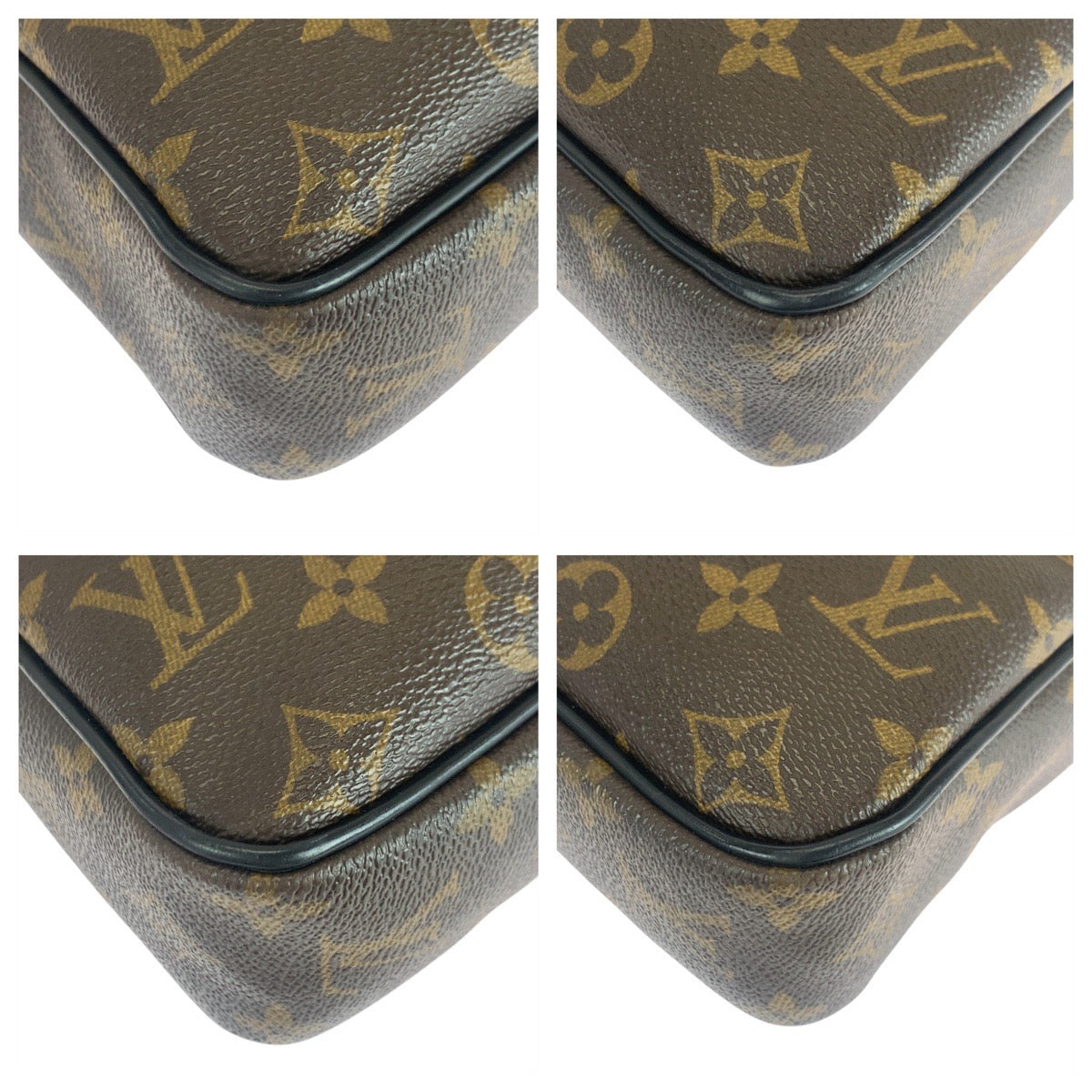 21034
LOUIS VUITTON ルイヴィトン モノグラム マカサー ポルトドキュマン ヴォワヤージュ PDV ブラウン ブラック シルバー金具 PVC / レザー M52005 ビジネスバッグ ブリーフケース メンズ ABP80