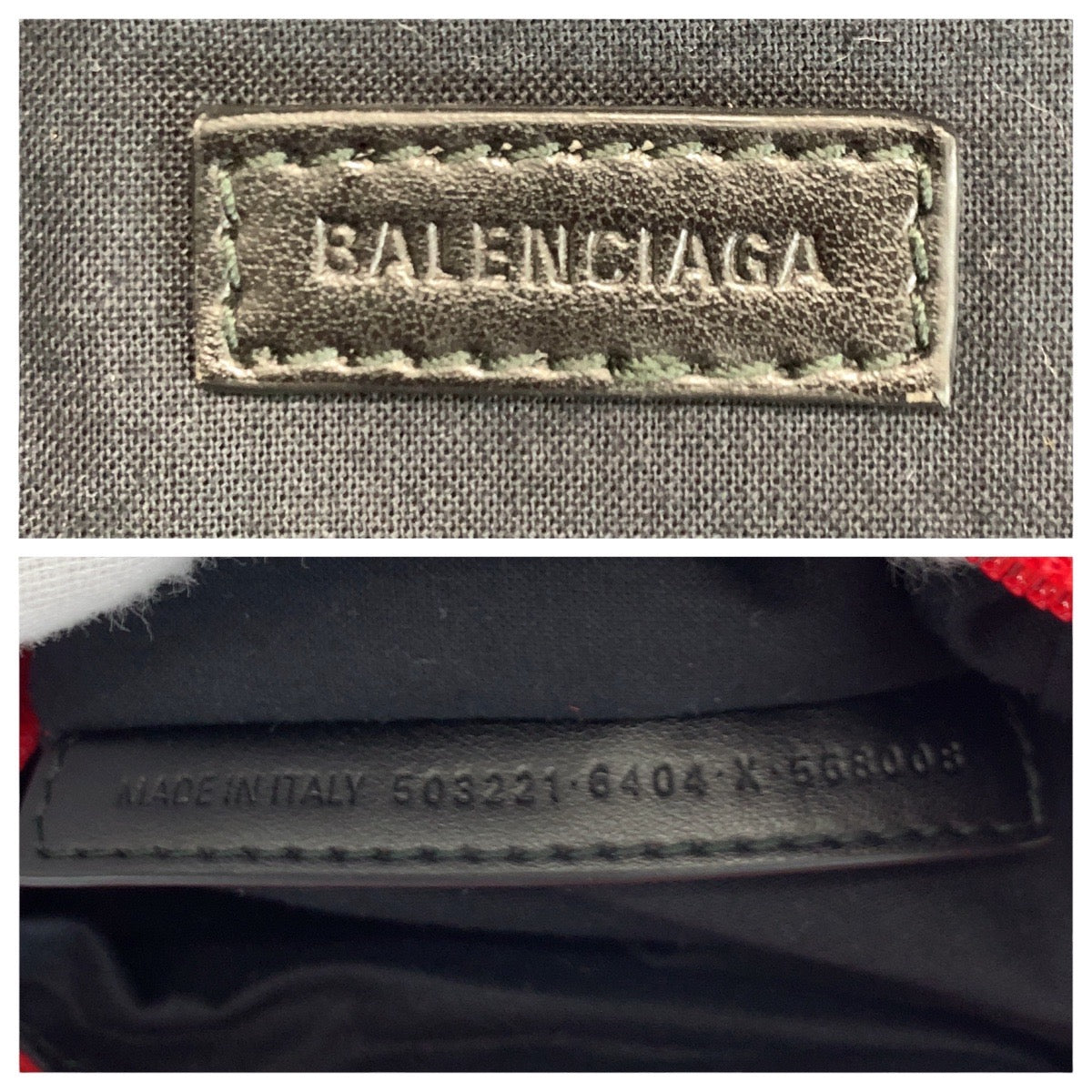 21036
BALENCIAGA バレンシアガ エクスプローラー レッド ブラック ナイロン 503221 リュックサック デイパック バックパック レディース ABP50