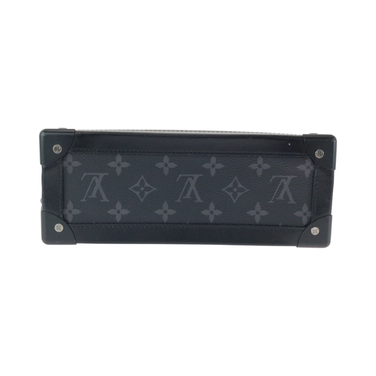 21043
LOUIS VUITTON ルイヴィトン モノグラム エクリプス ソフトトランク ブラック ブラック金具 PVC M44730 チェーン ショルダーバッグ ポシェット メンズ ABP