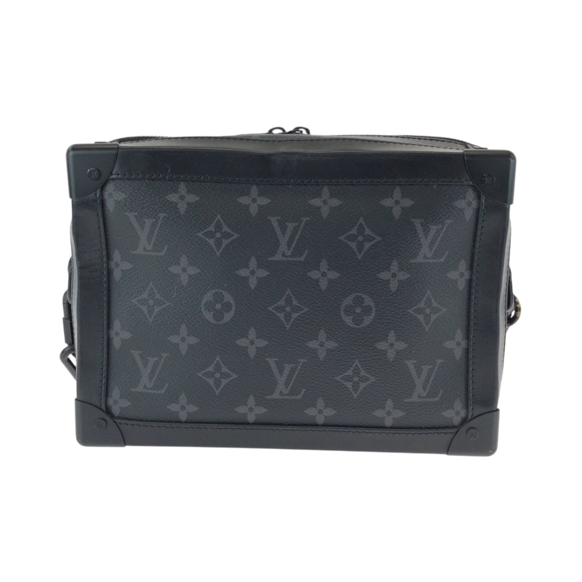 21043
LOUIS VUITTON ルイヴィトン モノグラム エクリプス ソフトトランク ブラック ブラック金具 PVC M44730 チェーン ショルダーバッグ ポシェット メンズ ABP
