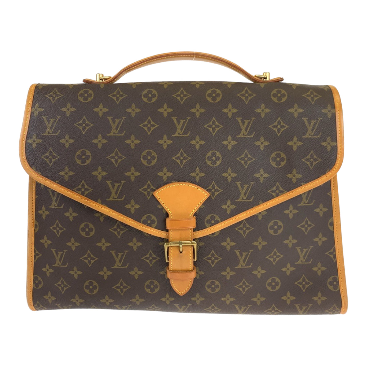 21061
LOUIS VUITTON ルイヴィトン モノグラム ビバリーMM ブラウン PVC M51120 ビジネスバッグ 2way 斜め掛け ショルダーバッグ 男女兼用 メンズ ABP65