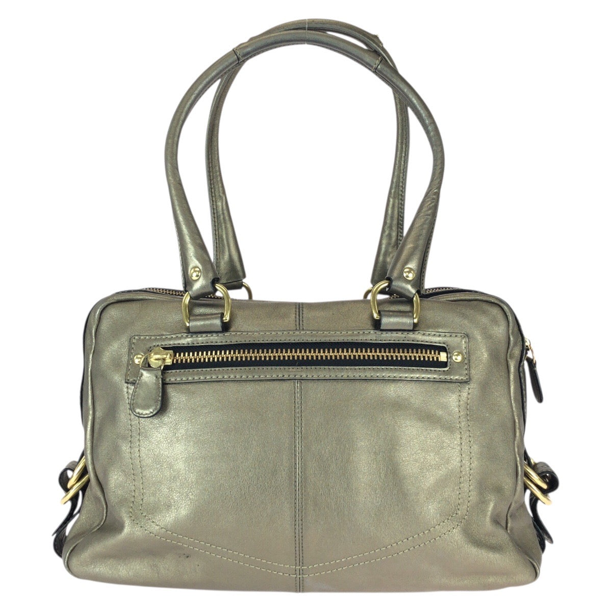21081
COACH コーチ オールドコーチ ダークゴールド ゴールド金具 レザー 12791 トートバッグ ショルダーバッグ レディース ABP