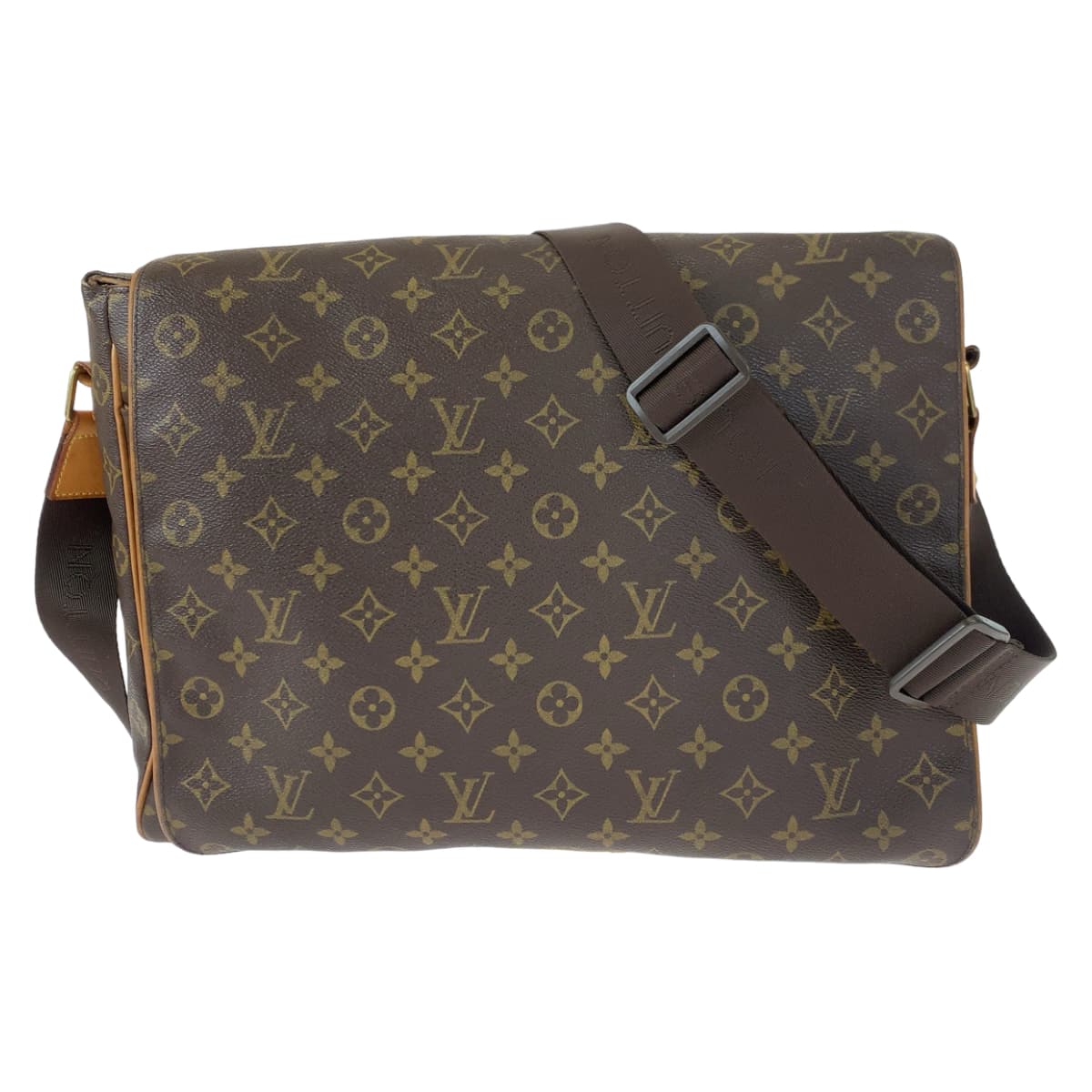 21094
LOUIS VUITTON ルイヴィトン モノグラム アベス ブラウン PVC M45257 ショルダーバッグ 斜め掛け メッセンジャーバッグ メンズ AB52