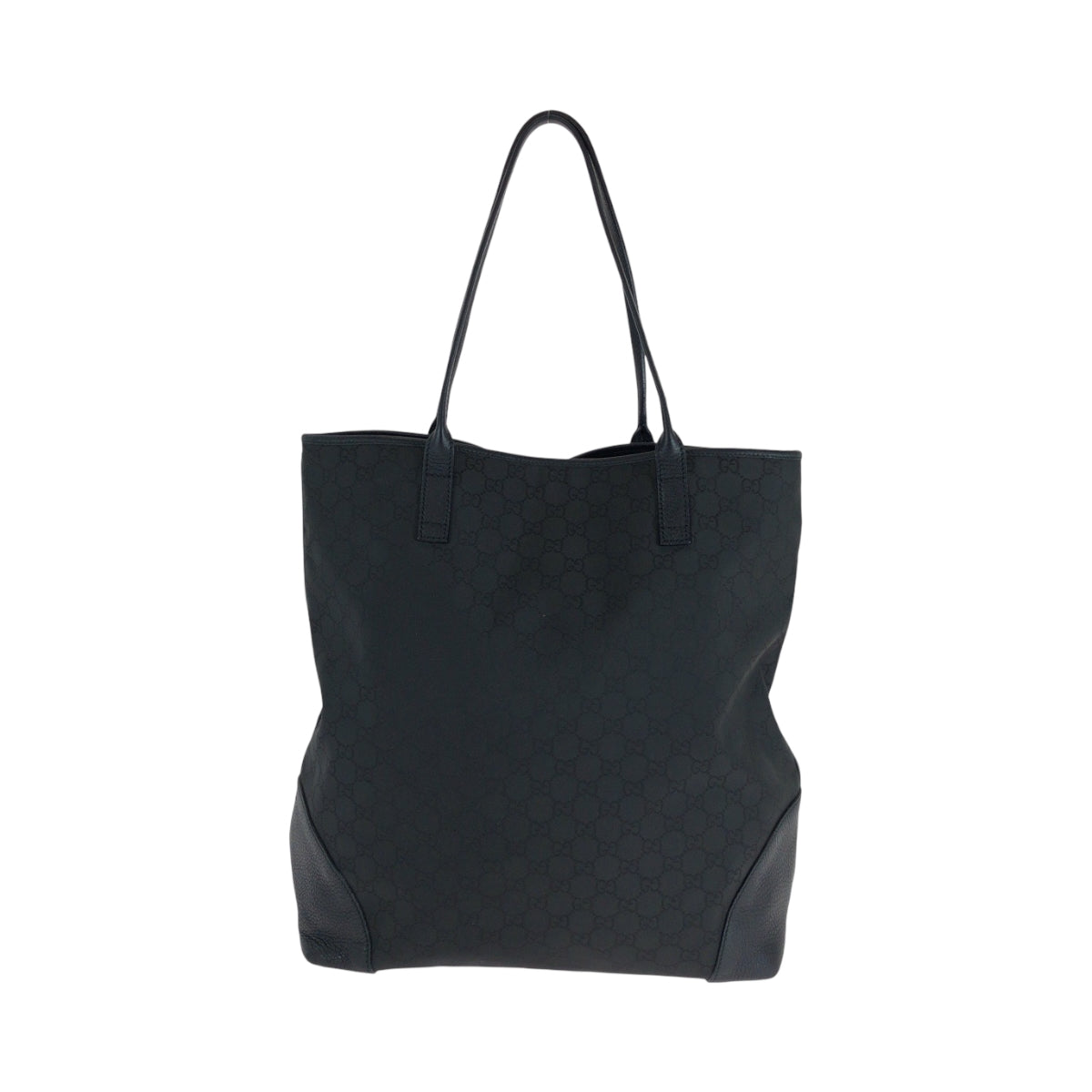 21104
GUCCI グッチ ブラック 黒 ゴールド金具 ナイロン 263345 トートバッグ ハンドバッグ レディース ABP50