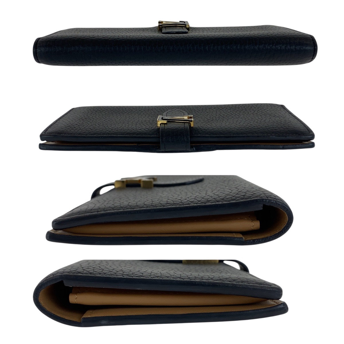 21123
LOUIS VUITTON ルイヴィトン ヴェルティカル ウォレット ブラック 黒 ゴールド金具 レザー M81330 長財布 ロングウォレット メンズ ABP56