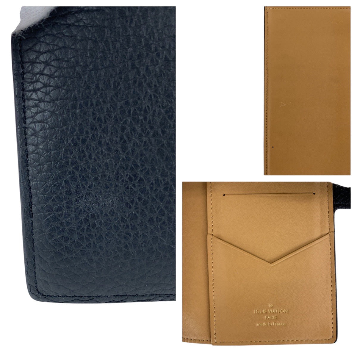 21123
LOUIS VUITTON ルイヴィトン ヴェルティカル ウォレット ブラック 黒 ゴールド金具 レザー M81330 長財布 ロングウォレット メンズ ABP56