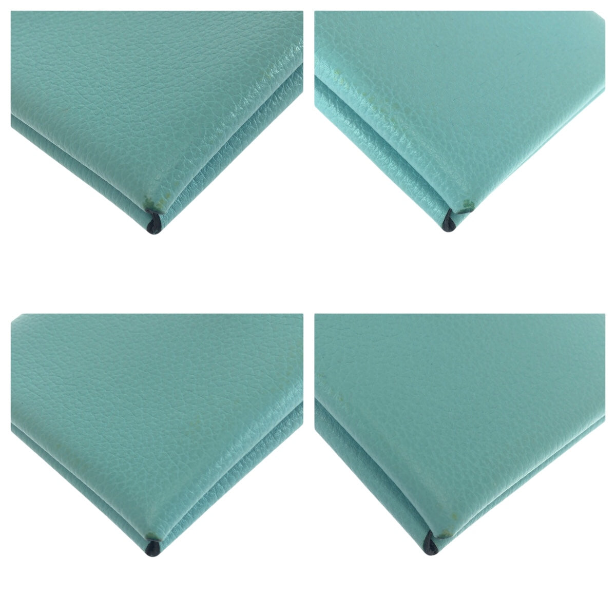 21124
HERMES エルメス カルヴィ ライトブルー シルバー金具 シェーブル カードケース 名刺入れ A刻印 レディース ABP30