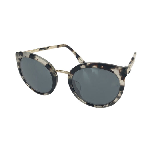 21128
DOLCE&GABBANA ドルチェアンドガッバーナ ブラウン クリア ゴールド金具 プラスチック / メタル DG4268-F 2888/6G 52□22 140 3N サングラス 男女兼用 ラウンド レディース AB12