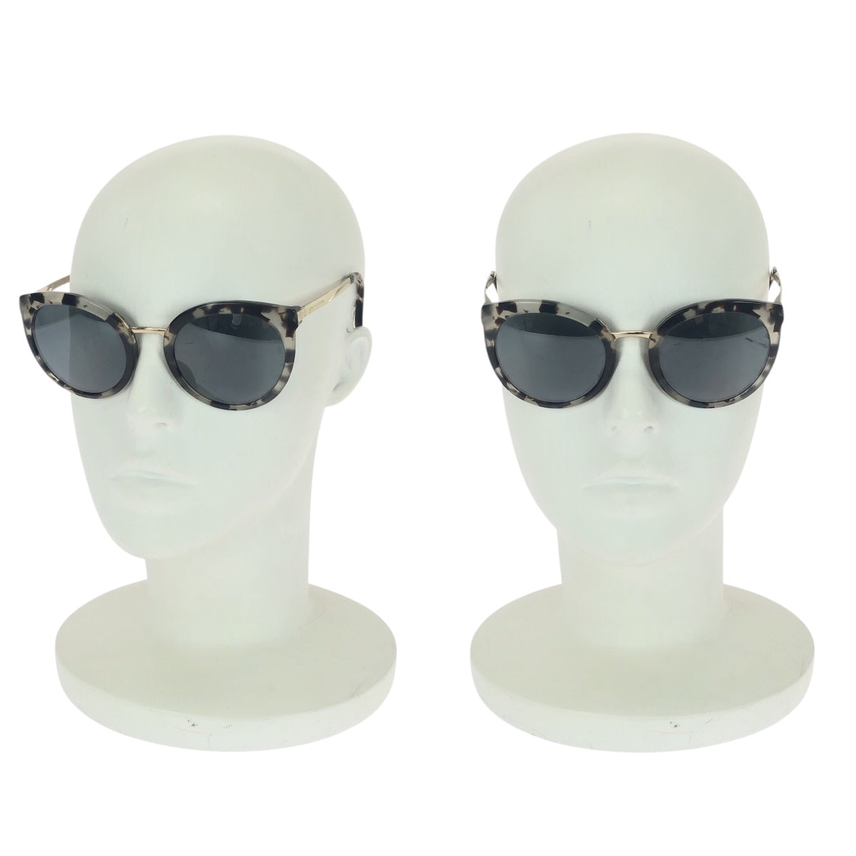 21128
DOLCE&GABBANA ドルチェアンドガッバーナ ブラウン クリア ゴールド金具 プラスチック / メタル DG4268-F 2888/6G 52□22 140 3N サングラス 男女兼用 ラウンド レディース AB12