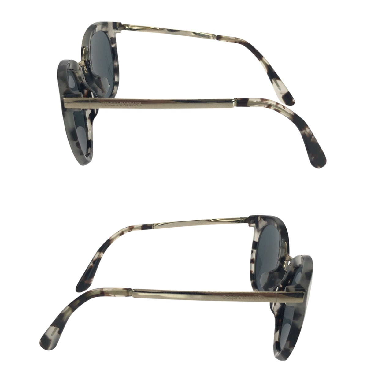 21128
DOLCE&GABBANA ドルチェアンドガッバーナ ブラウン クリア ゴールド金具 プラスチック / メタル DG4268-F 2888/6G 52□22 140 3N サングラス 男女兼用 ラウンド レディース AB12