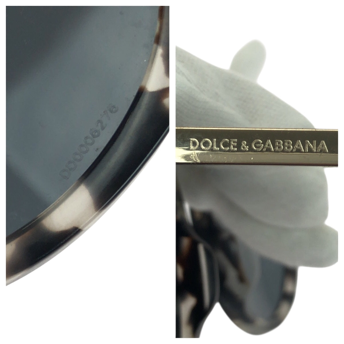 21128
DOLCE&GABBANA ドルチェアンドガッバーナ ブラウン クリア ゴールド金具 プラスチック / メタル DG4268-F 2888/6G 52□22 140 3N サングラス 男女兼用 ラウンド レディース AB12