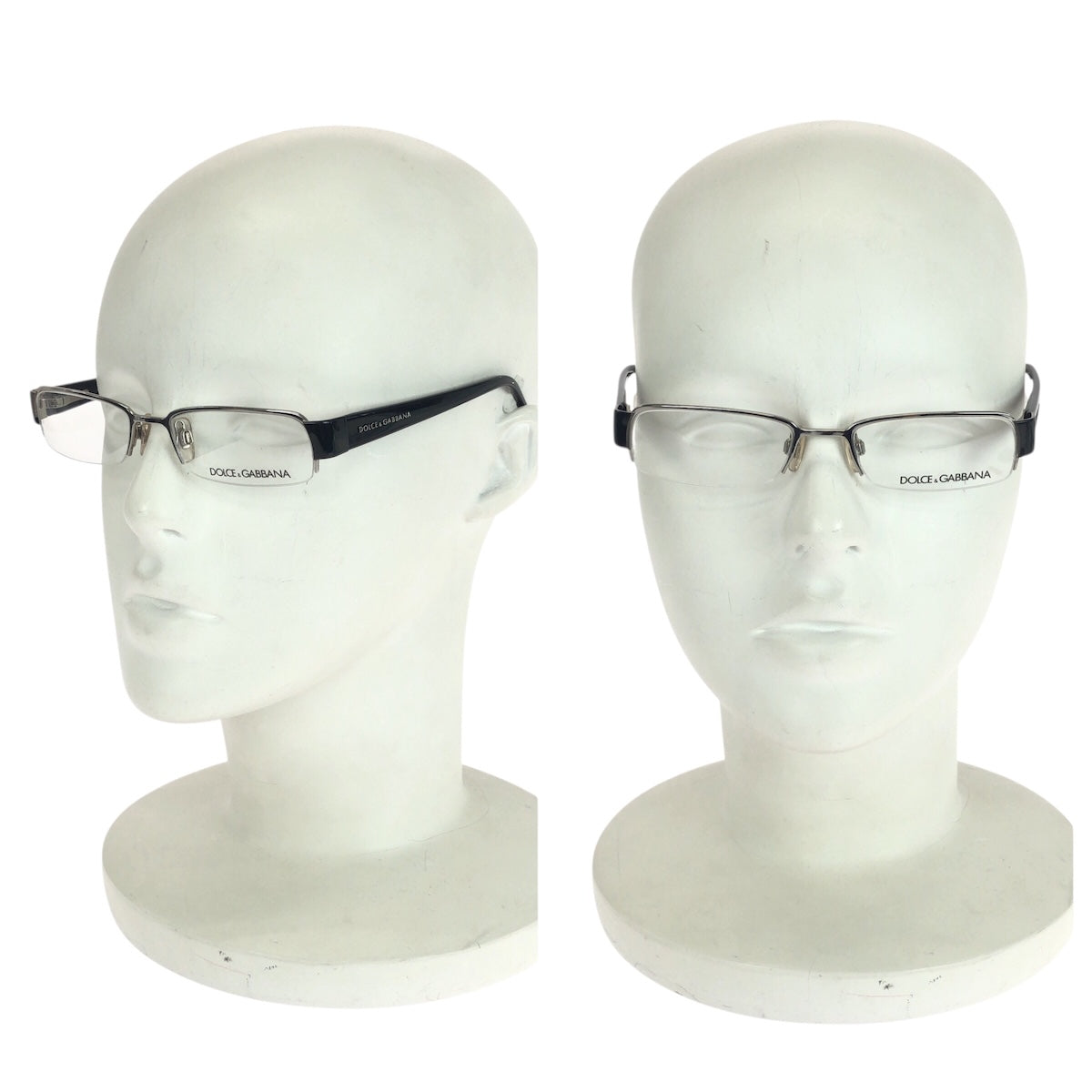 21129
DOLCE&GABBANA ドルチェアンドガッバーナ ブラック 黒 シルバー金具 プラスチック / メタル DG1103 061 50□17 135 メガネ メガネフレーム 男女兼用 メンズ A8