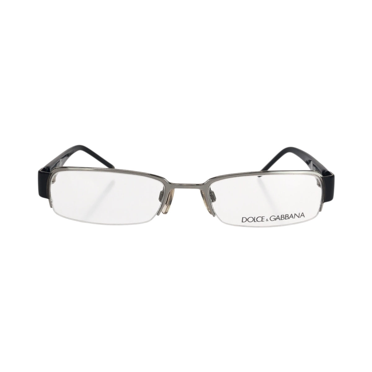 21129
DOLCE&GABBANA ドルチェアンドガッバーナ ブラック 黒 シルバー金具 プラスチック / メタル DG1103 061 50□17 135 メガネ メガネフレーム 男女兼用 メンズ A8