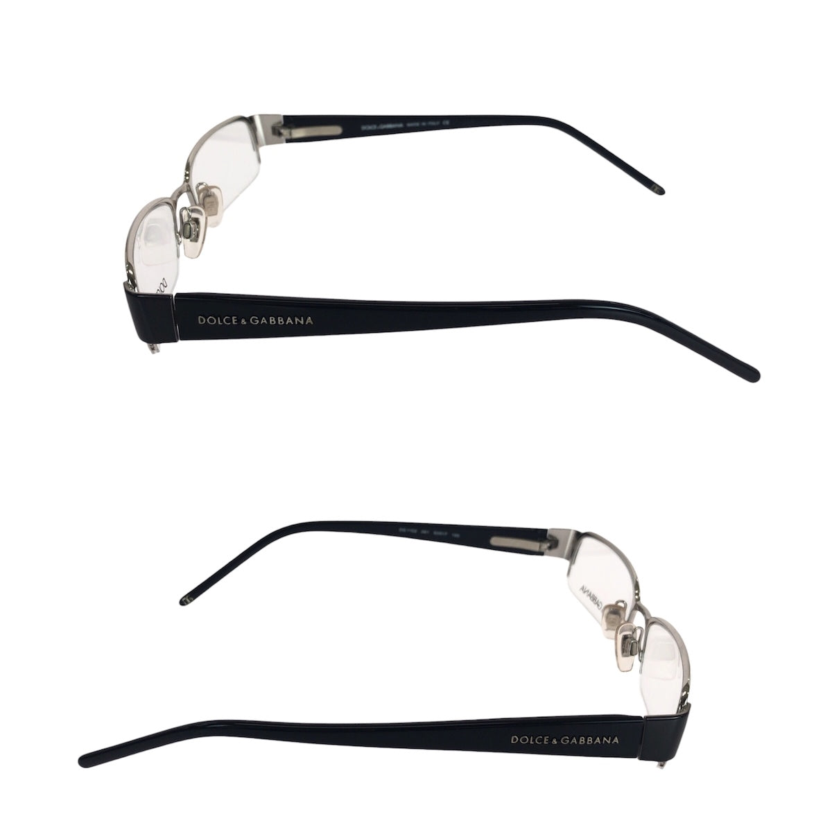 21129
DOLCE&GABBANA ドルチェアンドガッバーナ ブラック 黒 シルバー金具 プラスチック / メタル DG1103 061 50□17 135 メガネ メガネフレーム 男女兼用 メンズ A8