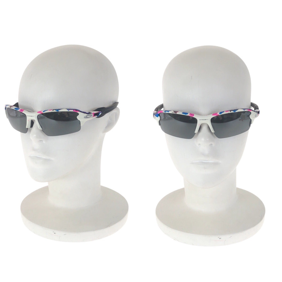 21131
OAKLEY オークリー Flak 2.0 Kokoro Collection ホワイト ブラック マルチカラー プラスチック / ラバー OO9271 3961 サングラス 男女兼用 スクエア レディース ABP12