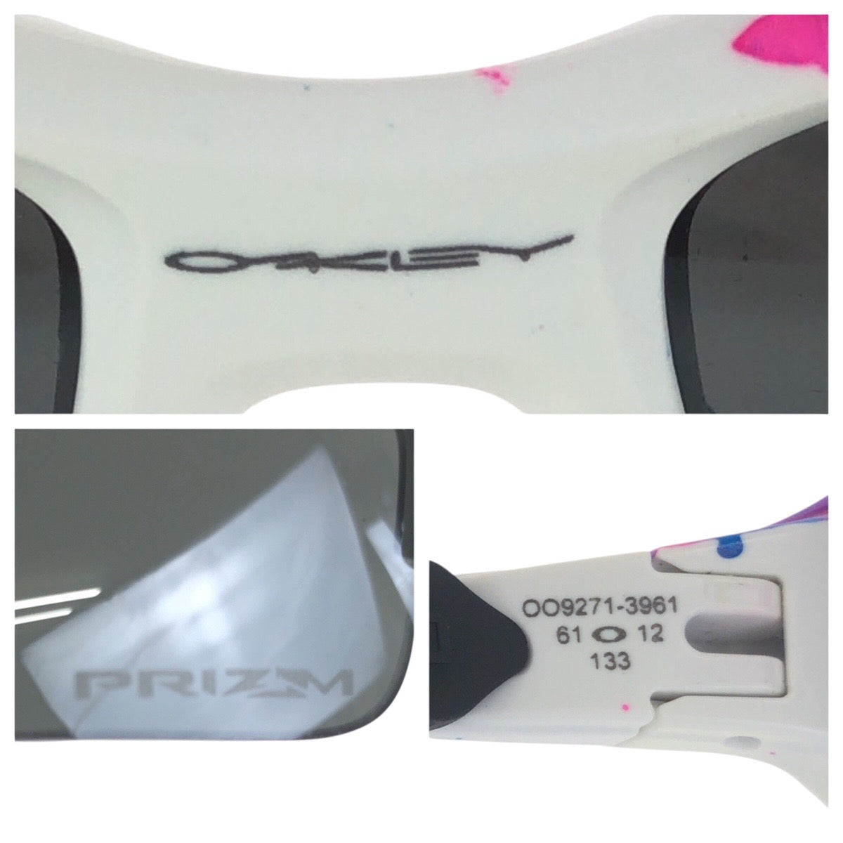 21131
OAKLEY オークリー Flak 2.0 Kokoro Collection ホワイト ブラック マルチカラー プラスチック / ラバー OO9271 3961 サングラス 男女兼用 スクエア レディース ABP12