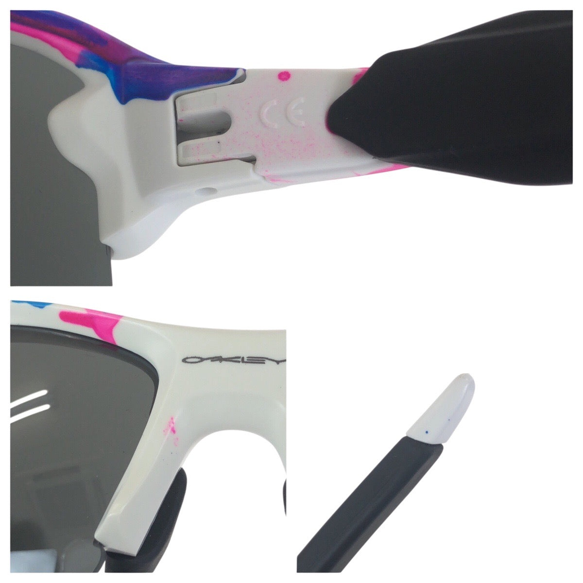 21131
OAKLEY オークリー Flak 2.0 Kokoro Collection ホワイト ブラック マルチカラー プラスチック / ラバー OO9271 3961 サングラス 男女兼用 スクエア レディース ABP12