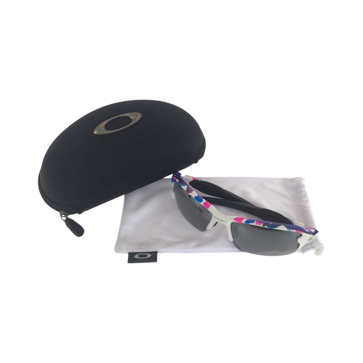 21131
OAKLEY オークリー Flak 2.0 Kokoro Collection ホワイト ブラック マルチカラー プラスチック / ラバー OO9271 3961 サングラス 男女兼用 スクエア レディース ABP12