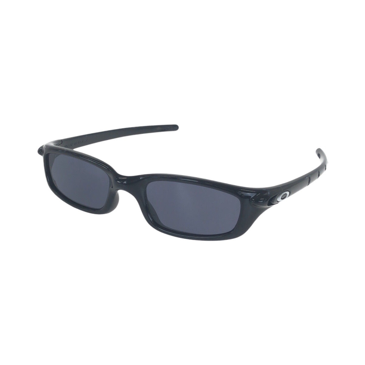 21132
OAKLEY オークリー ブラック 黒 シルバー プラスチック サングラス 男女兼用 スクエア レディース ABP8