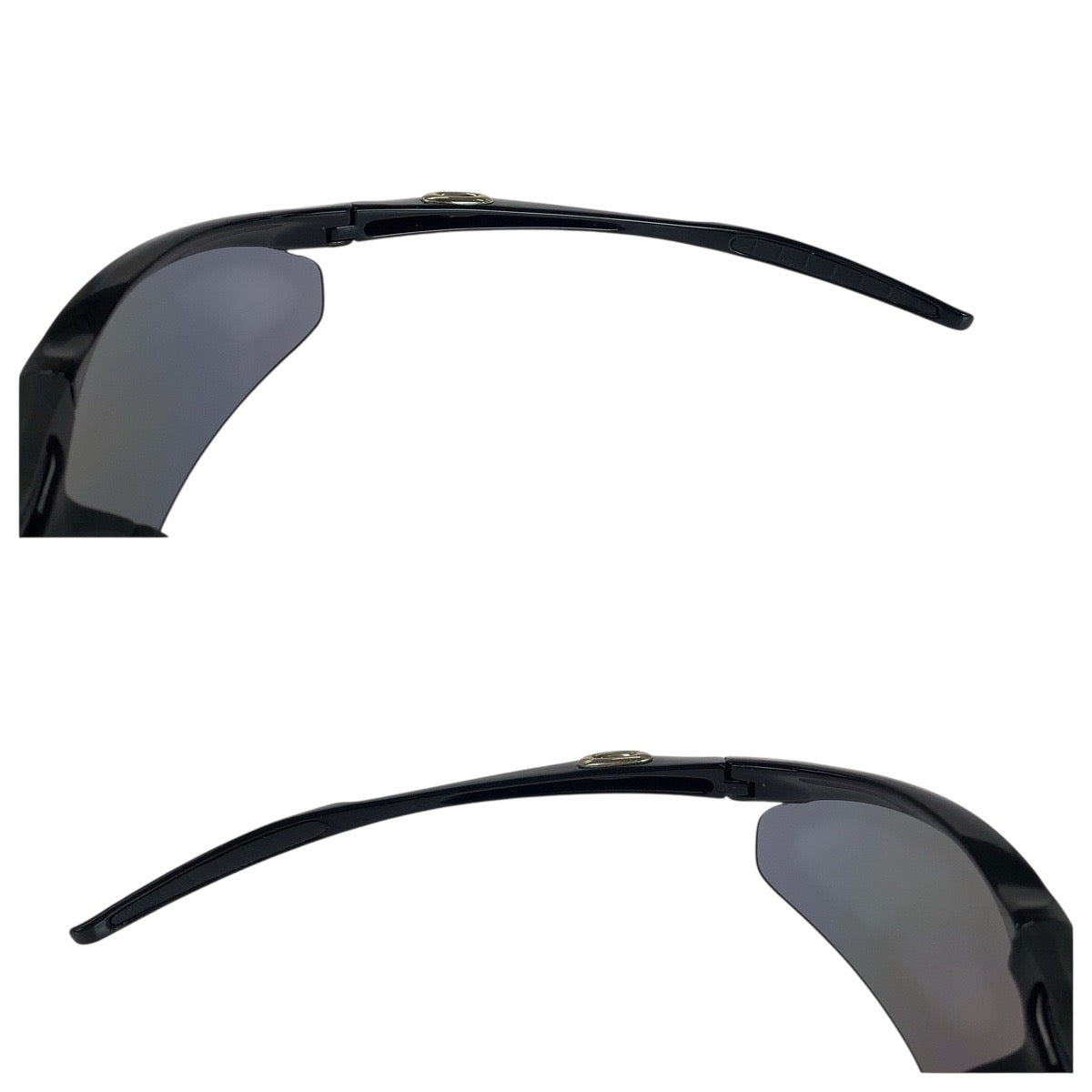 21133
OAKLEY オークリー ブラック 黒 シルバー金具 プラスチック 0091 74□17 125 サングラス スクエア メンズ AB14