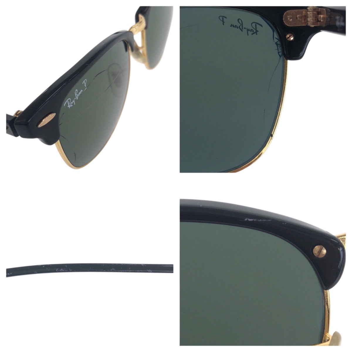 21135
Ray-Ban レイバン クラブマスター ブラック 黒 ゴールド金具 プラスチック / メタル RB3016 CLUBMASTER 901/58 51□21 145 3P サングラス 男女兼用 ウェリントン メンズ B3