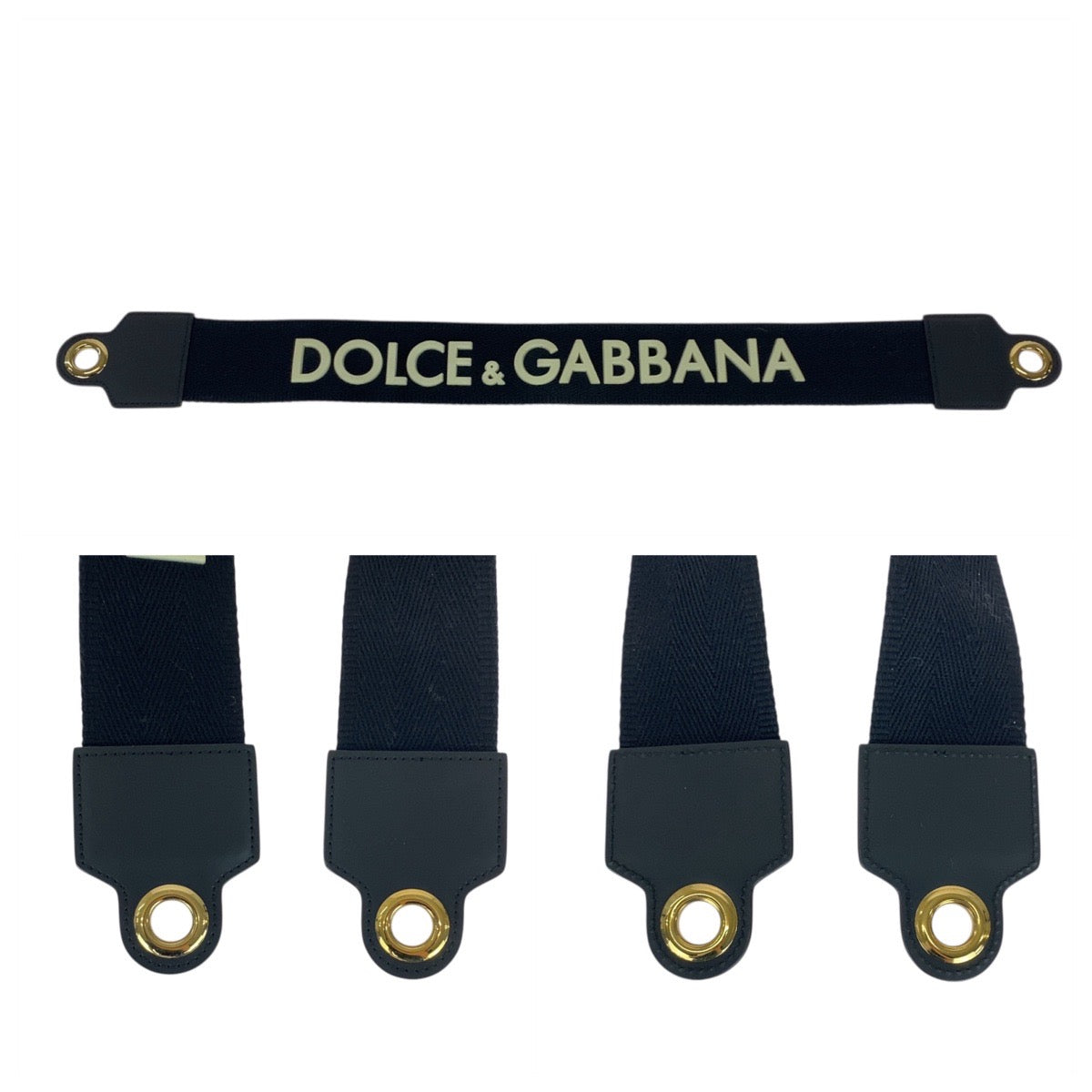 21145
DOLCE&GABBANA ドルチェアンドガッバーナ クリア ブラック ゴールド金具 PVC ショルダーバッグ クラッチバッグ レディース ABP14