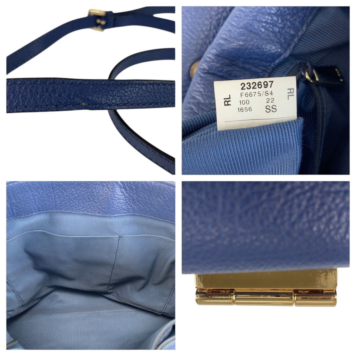 21149
Furla フルラ アルテーシア ブルー ブラック 黒 レザー F6675/S4 ハンドバッグ ショルダーバッグ レディース ABP8