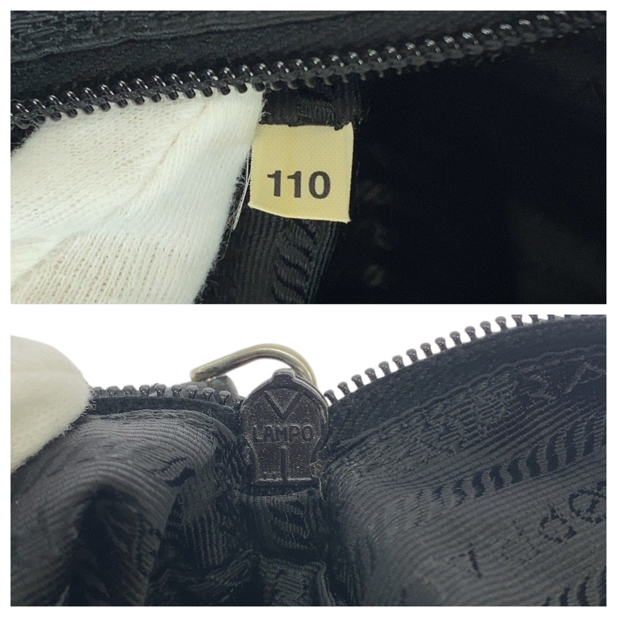 21153
PRADA プラダ テスート 三角ロゴプレート ブラック 黒 シルバー金具 ナイロン トートバッグ ショルダーバッグ レディース A45