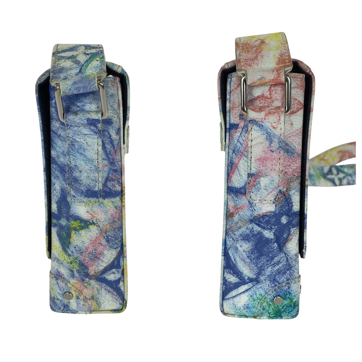 21155
LOUIS VUITTON ルイヴィトン モノグラム パステル トランク メッセンジャー PM マルチカラー シルバー金具 PVC M45661 ショルダーバッグ メッセンジャーバッグ レディース ABP280