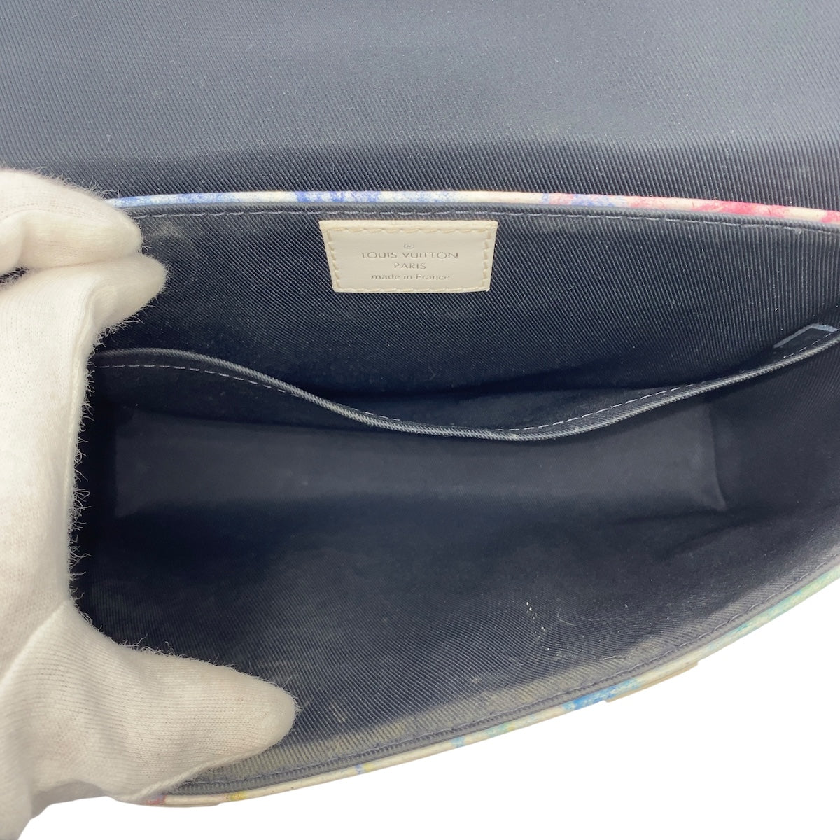 21155
LOUIS VUITTON ルイヴィトン モノグラム パステル トランク メッセンジャー PM マルチカラー シルバー金具 PVC M45661 ショルダーバッグ メッセンジャーバッグ レディース ABP280