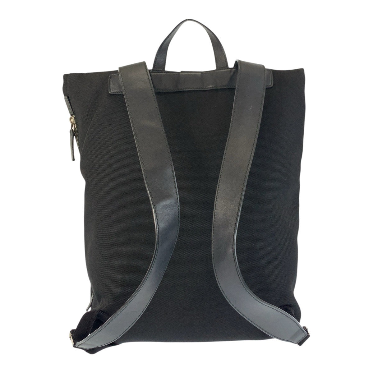 21158
GUCCI グッチ シェリーライン ブラック 黒 シルバー金具 レザー / テクノキャンバス 337075 リュック バックパック メンズ ABP62