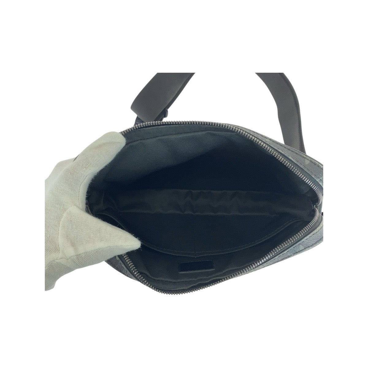 21159
LOUIS VUITTON ルイヴィトン モノグラム ギャラクシー アルファメッセンジャー グレー 黒 ブラック レザー / モノグラムキャンバス M44165 ショルダーバッグ メッセンジャーバッグ メンズ ABP200