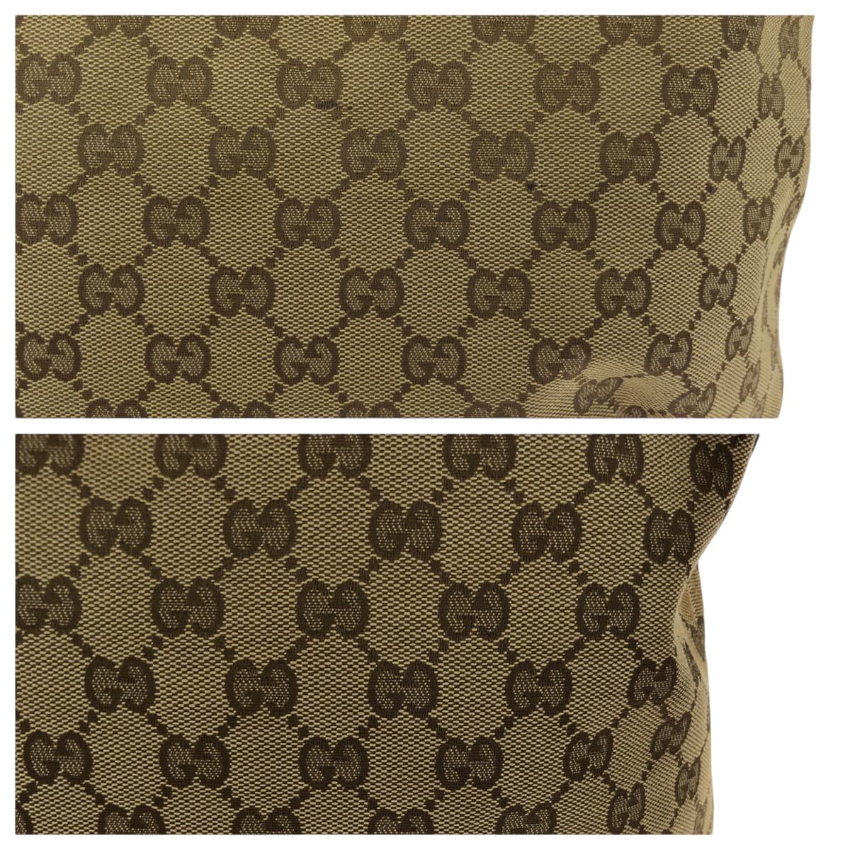 21177
GUCCI グッチ ダークブラウン ゴールド金具 GGキャンバス 388930 ショルダーバッグ 斜め掛け レディース AB40