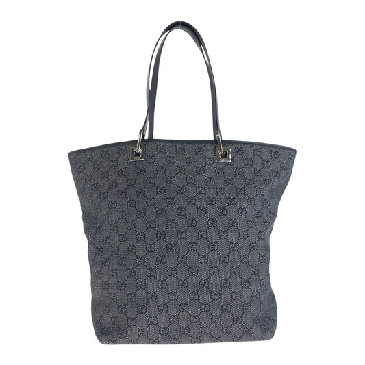 21182
GUCCI グッチ ブラック 黒 GGキャンバス / レザー 31243 トートバッグ ショルダーバッグ レディース ABP38