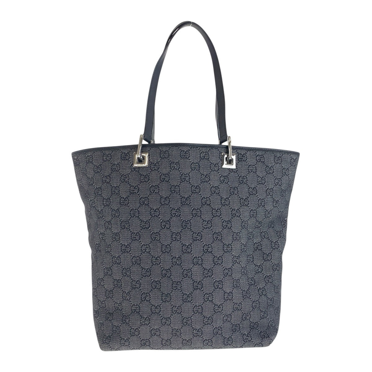 21182
GUCCI グッチ ブラック 黒 GGキャンバス / レザー 31243 トートバッグ ショルダーバッグ レディース ABP38