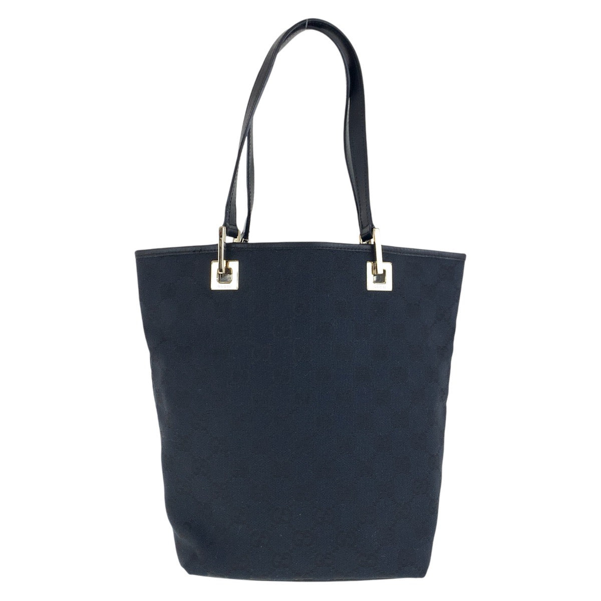 21190
GUCCI グッチ ブラック 黒 ゴールド金具 GGキャンバス / レザー 002 1099 トートバッグ ショルダーバッグ レディース A40