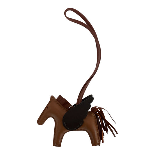 21192
HERMES エルメス ロデオ ペガサスPM ブラウン ダークブラウン アニョーミロ / スイフト キーホルダー チャーム レディース A82