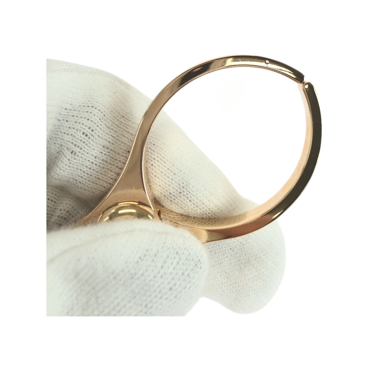 21199
HERMES エルメス グローブホルダー ローズゴールド メタル キーホルダー バッグチャーム レディース S36