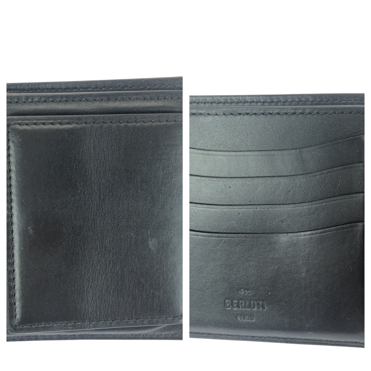 21203
Berluti ベルルッティ カリグラフィ スクリット ブラウン レザー 折財布 コンパクトウォレット メンズ A48